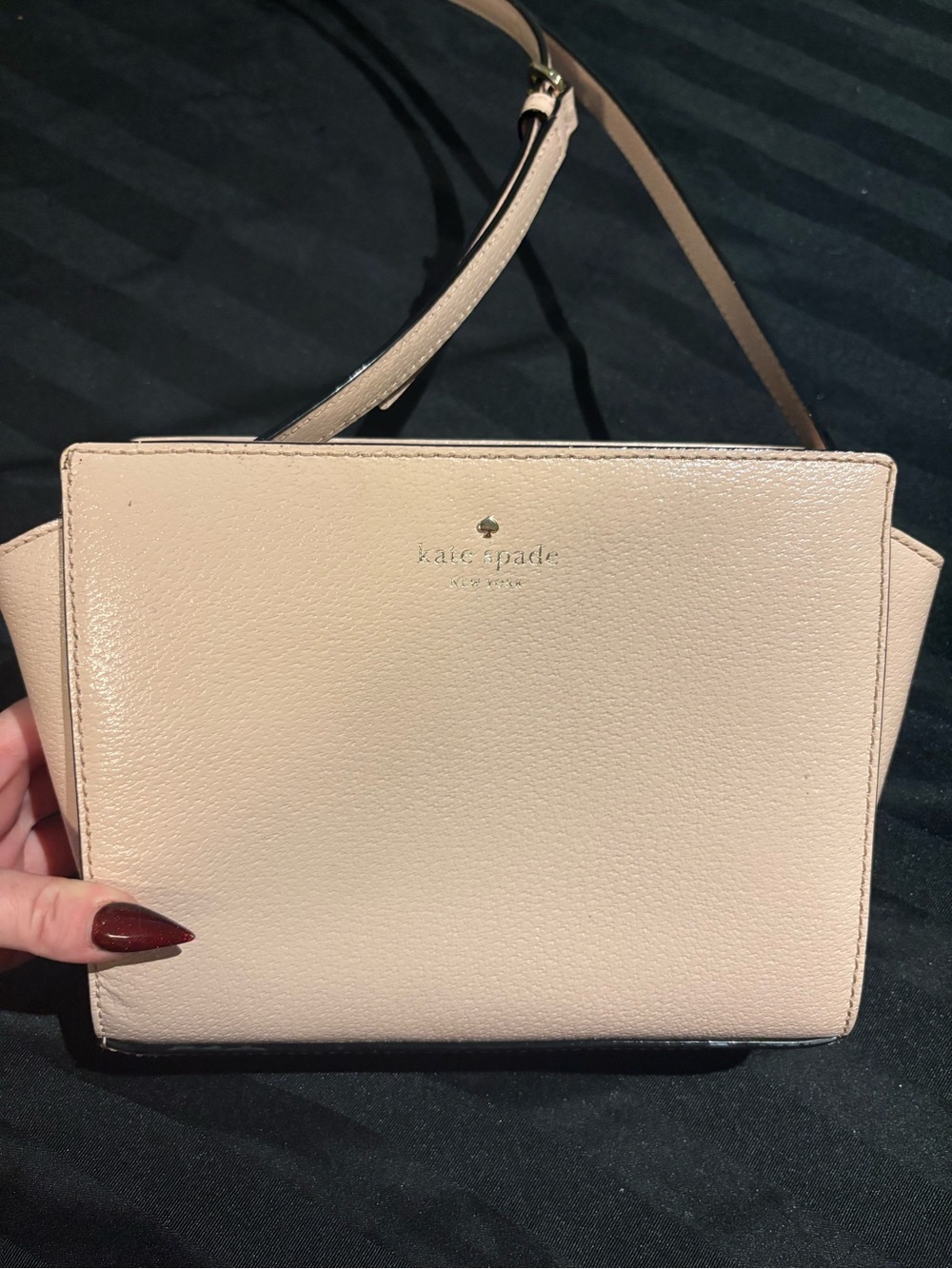 kate spade Blush Pink Leather Crossbody Bag